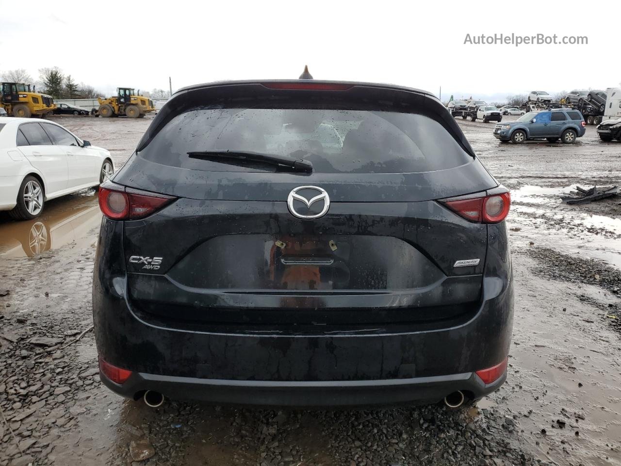 2019 Mazda Cx-5 Touring Black vin: JM3KFBCM4K0698236