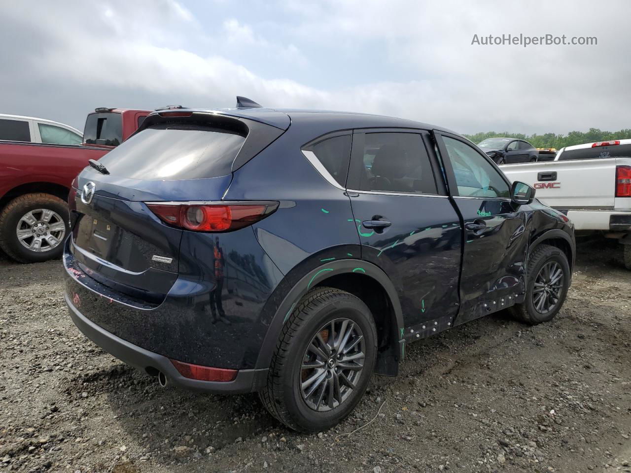 2019 Mazda Cx-5 Touring Синий vin: JM3KFBCM4K1588829