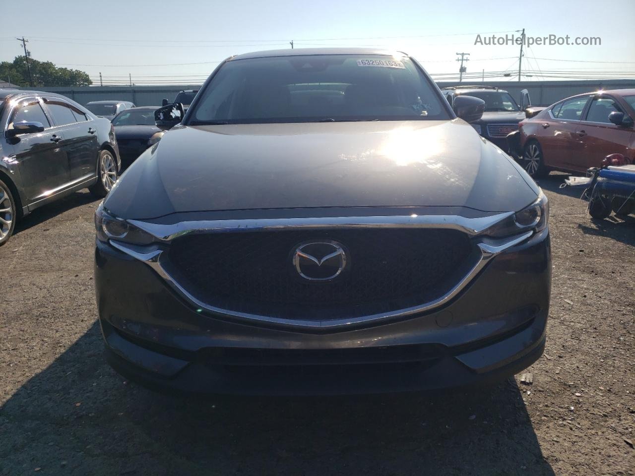 2019 Mazda Cx-5 Touring Gray vin: JM3KFBCM4K1622977