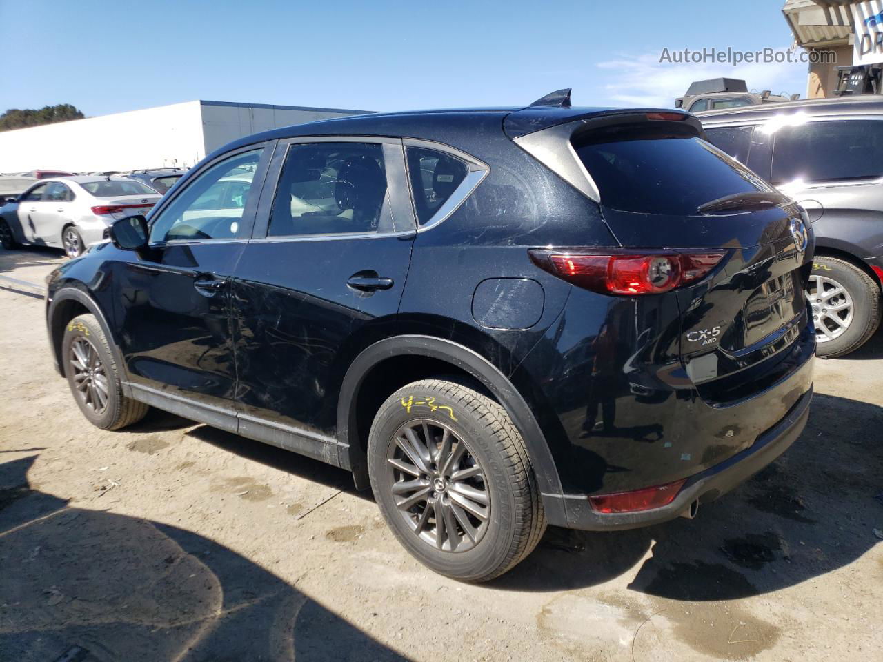 2021 Mazda Cx-5 Touring Черный vin: JM3KFBCM4M0339214