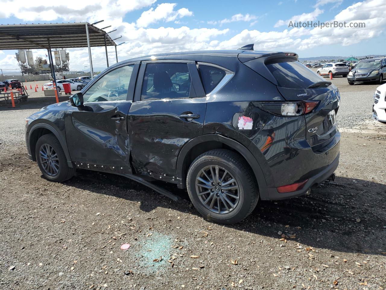 2021 Mazda Cx-5 Touring Black vin: JM3KFBCM4M0444822