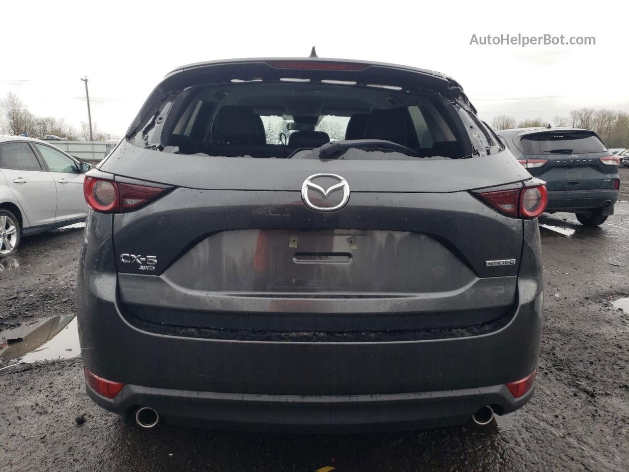 2021 Mazda Cx-5 Touring Серый vin: JM3KFBCM4M1306451