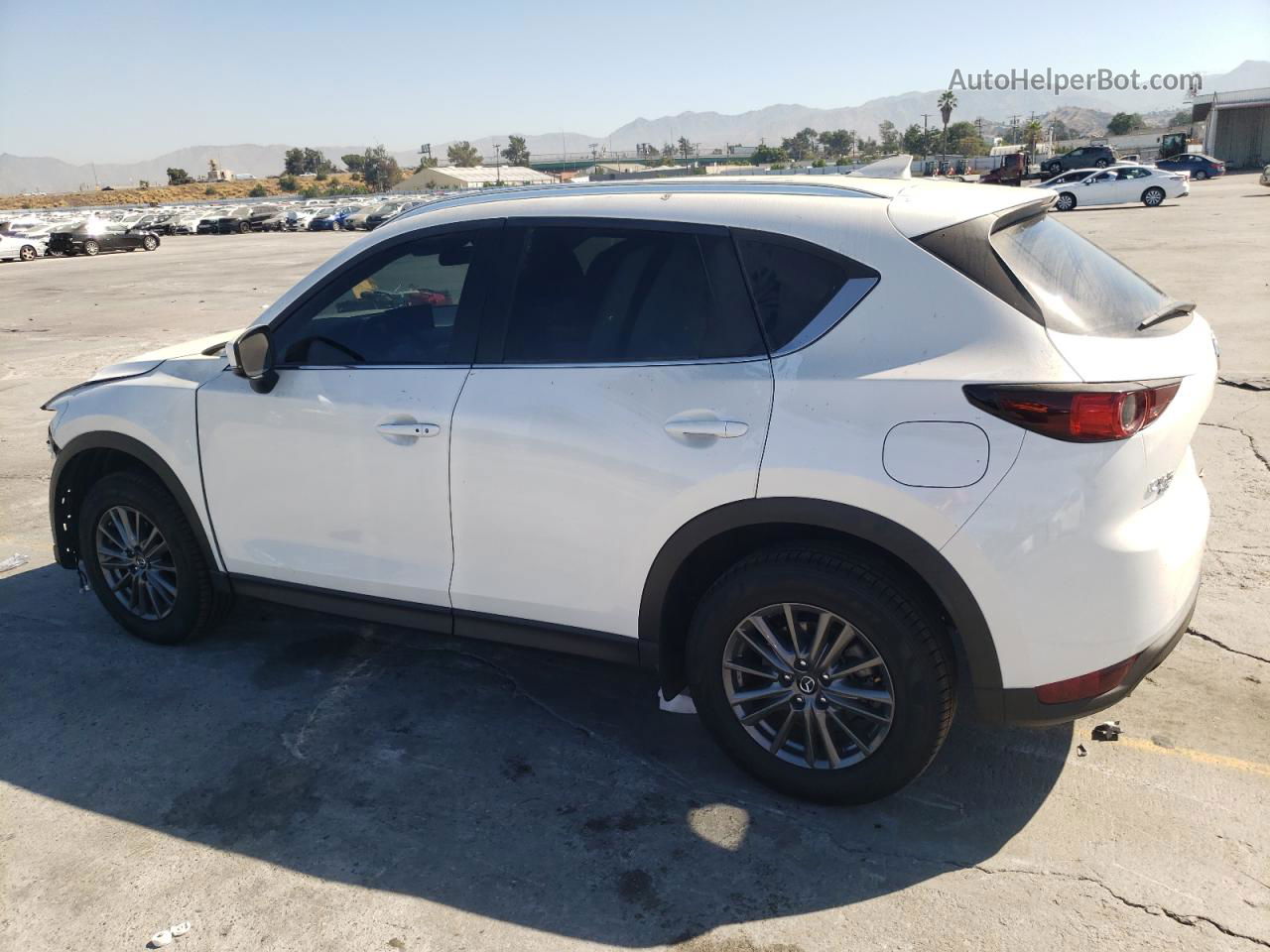 2021 Mazda Cx-5 Touring White vin: JM3KFBCM4M1333522