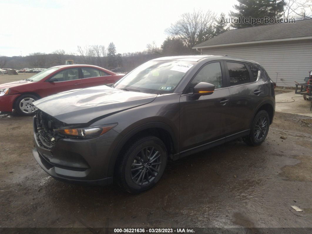 2021 Mazda Cx-5 Touring Gray vin: JM3KFBCM4M1392649