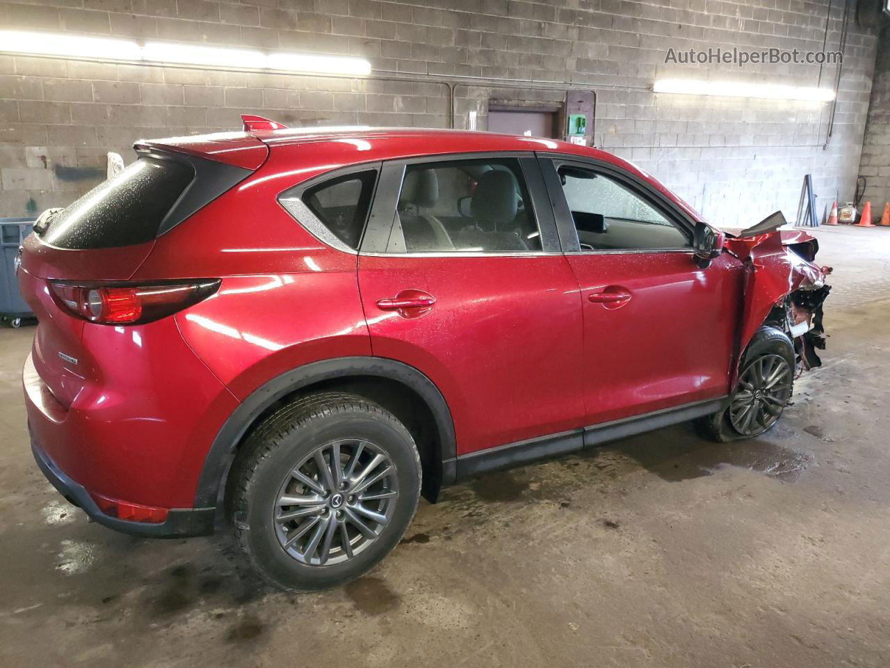 2021 Mazda Cx-5 Touring Red vin: JM3KFBCM4M1404718