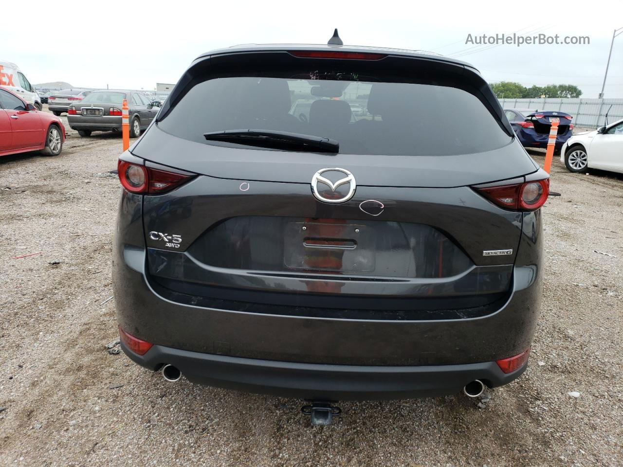 2021 Mazda Cx-5 Touring Gray vin: JM3KFBCM4M1448850