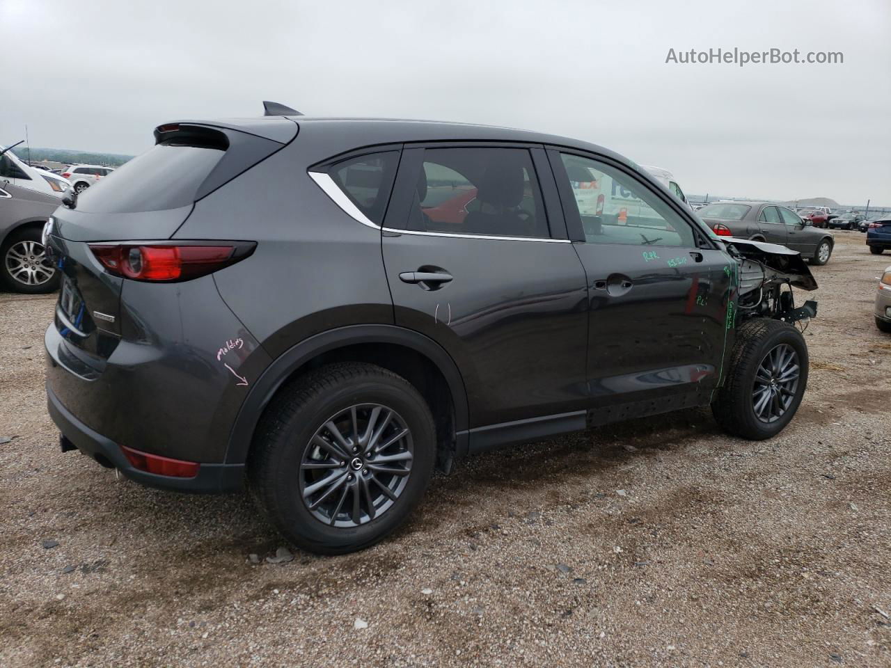 2021 Mazda Cx-5 Touring Gray vin: JM3KFBCM4M1448850