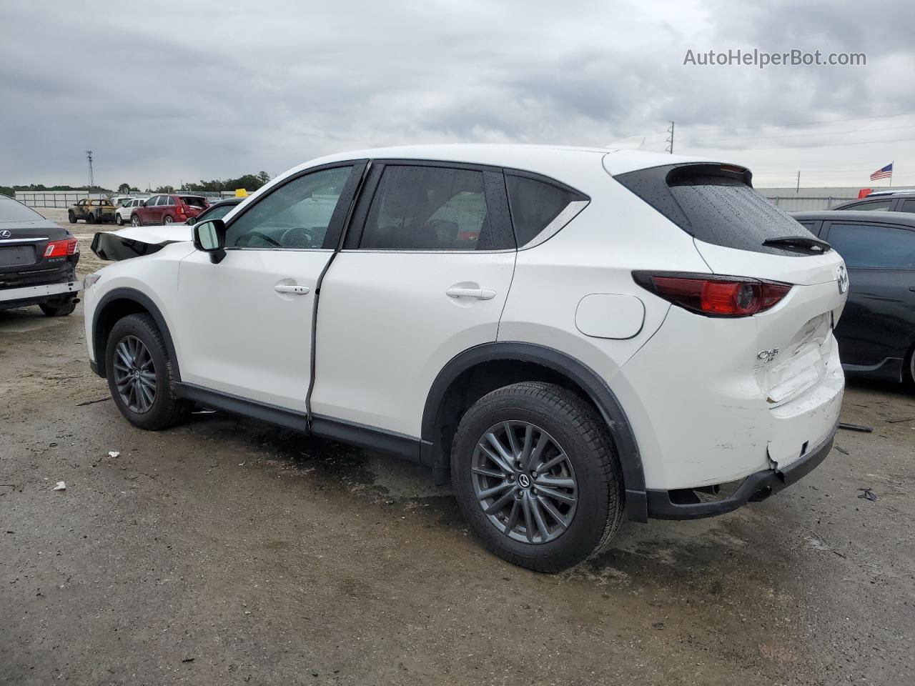 2021 Mazda Cx-5 Touring Белый vin: JM3KFBCM4M1454129