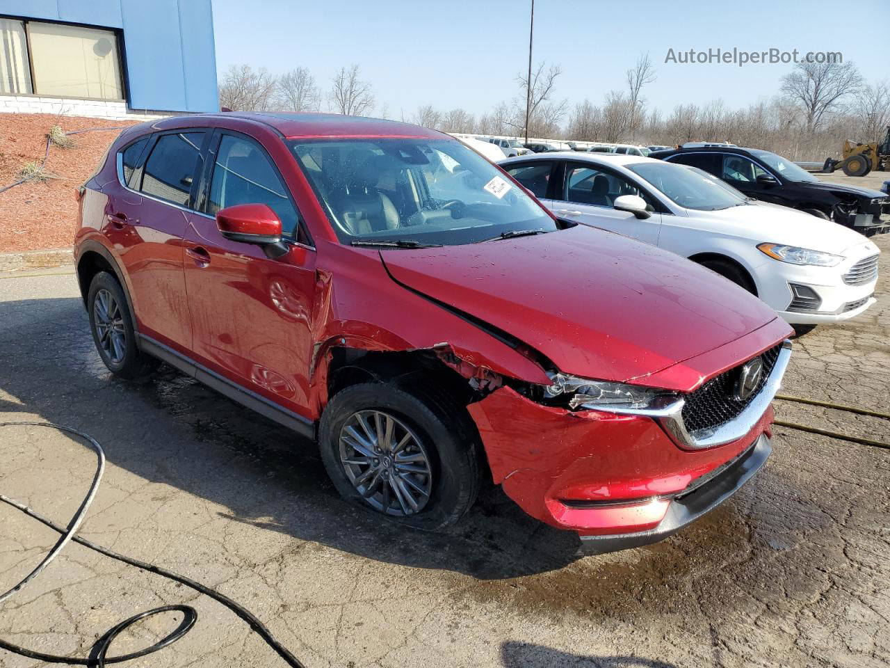 2019 Mazda Cx-5 Touring Red vin: JM3KFBCM5K0518682