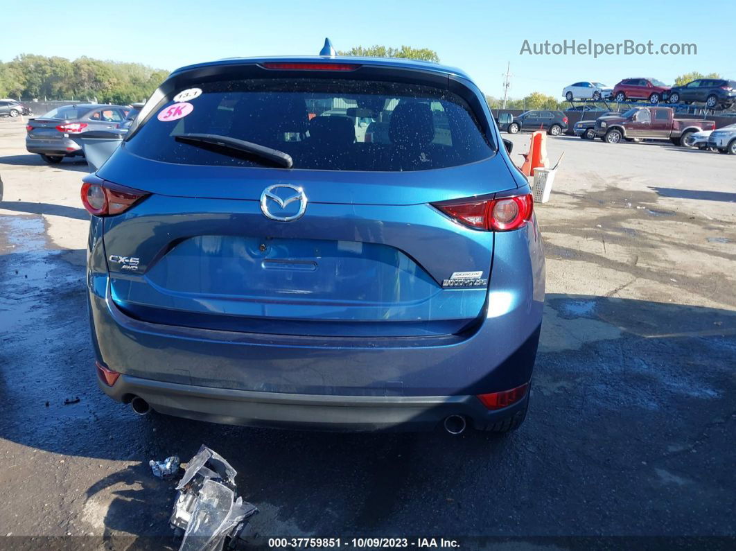 2019 Mazda Cx-5 Touring Blue vin: JM3KFBCM5K0553402