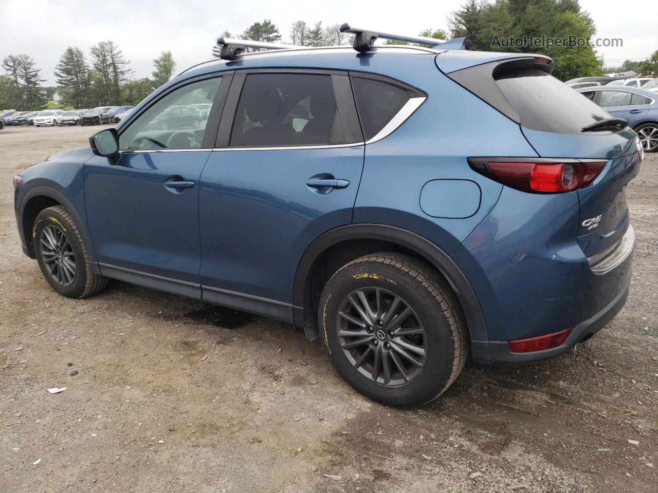 2019 Mazda Cx-5 Touring Blue vin: JM3KFBCM5K0623285