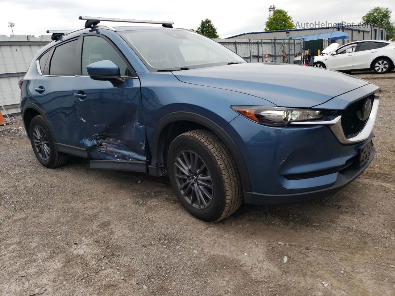 2019 Mazda Cx-5 Touring Blue vin: JM3KFBCM5K0623285