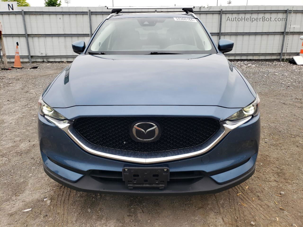 2019 Mazda Cx-5 Touring Blue vin: JM3KFBCM5K0623285