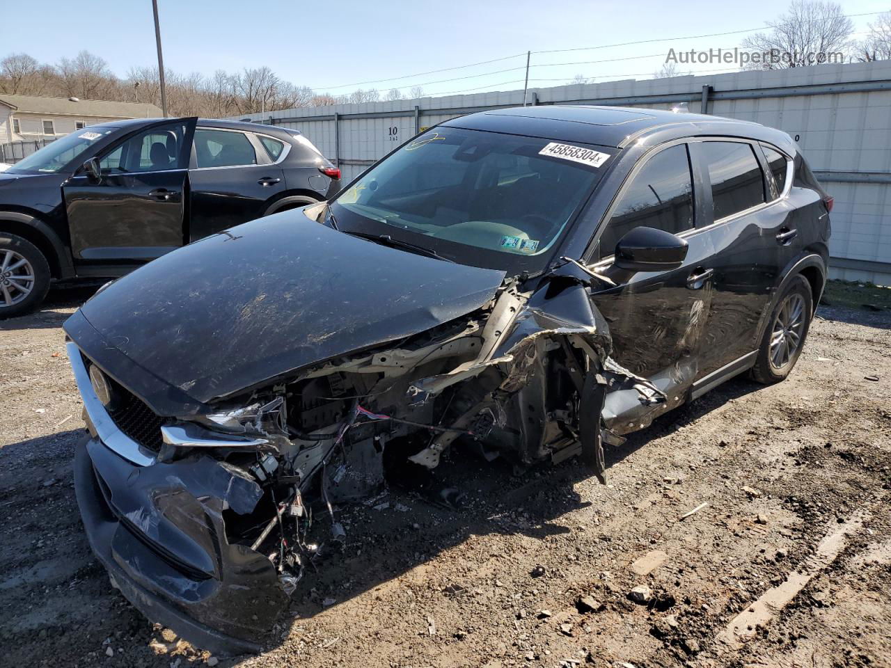 2019 Mazda Cx-5 Touring Black vin: JM3KFBCM5K1629372