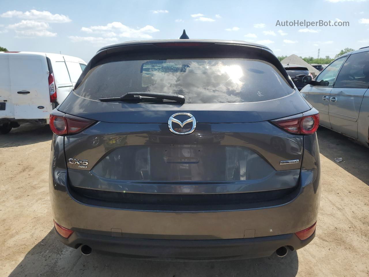 2021 Mazda Cx-5 Touring Gray vin: JM3KFBCM5M0340825