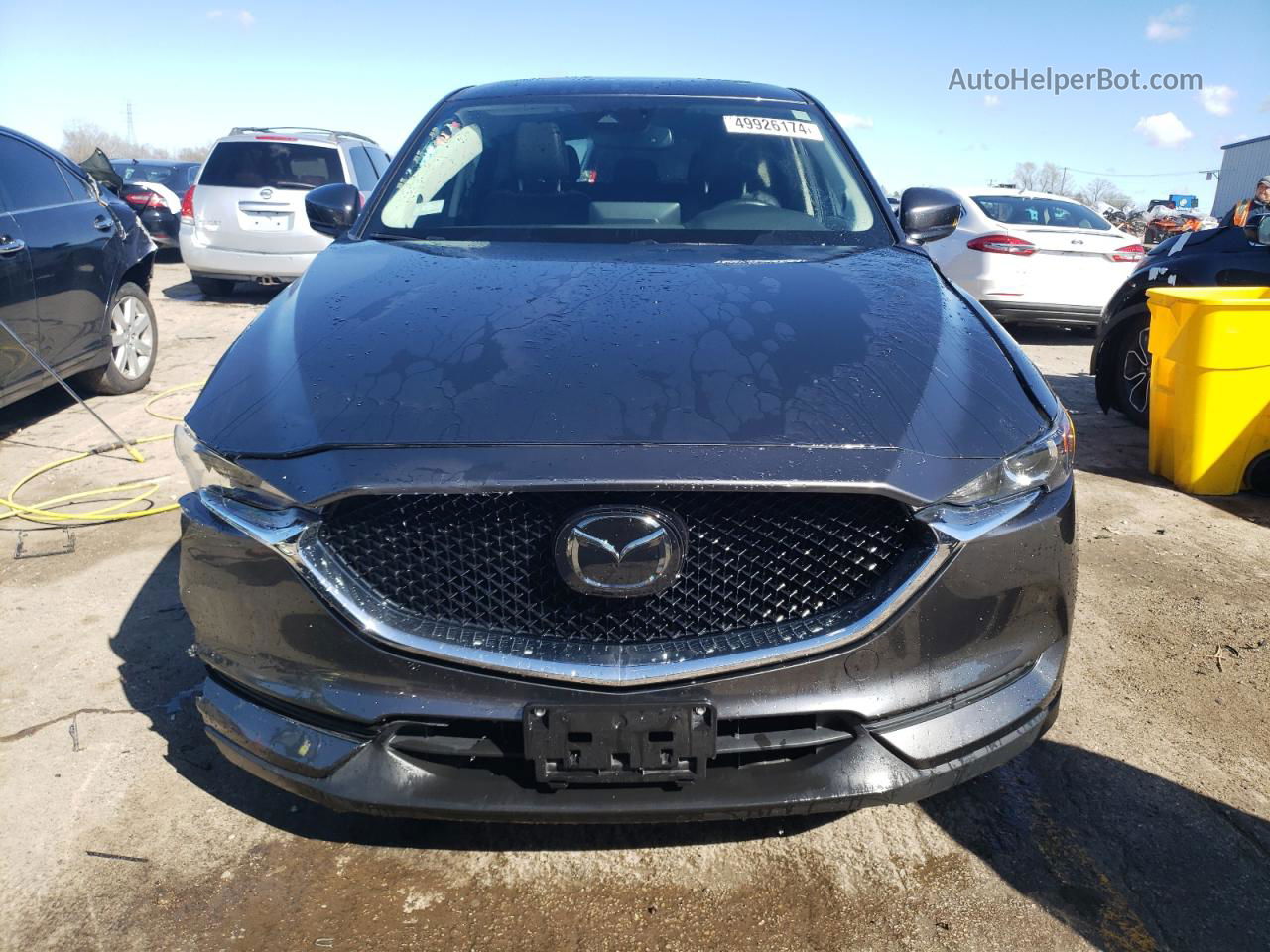 2021 Mazda Cx-5 Touring Серый vin: JM3KFBCM5M0347046