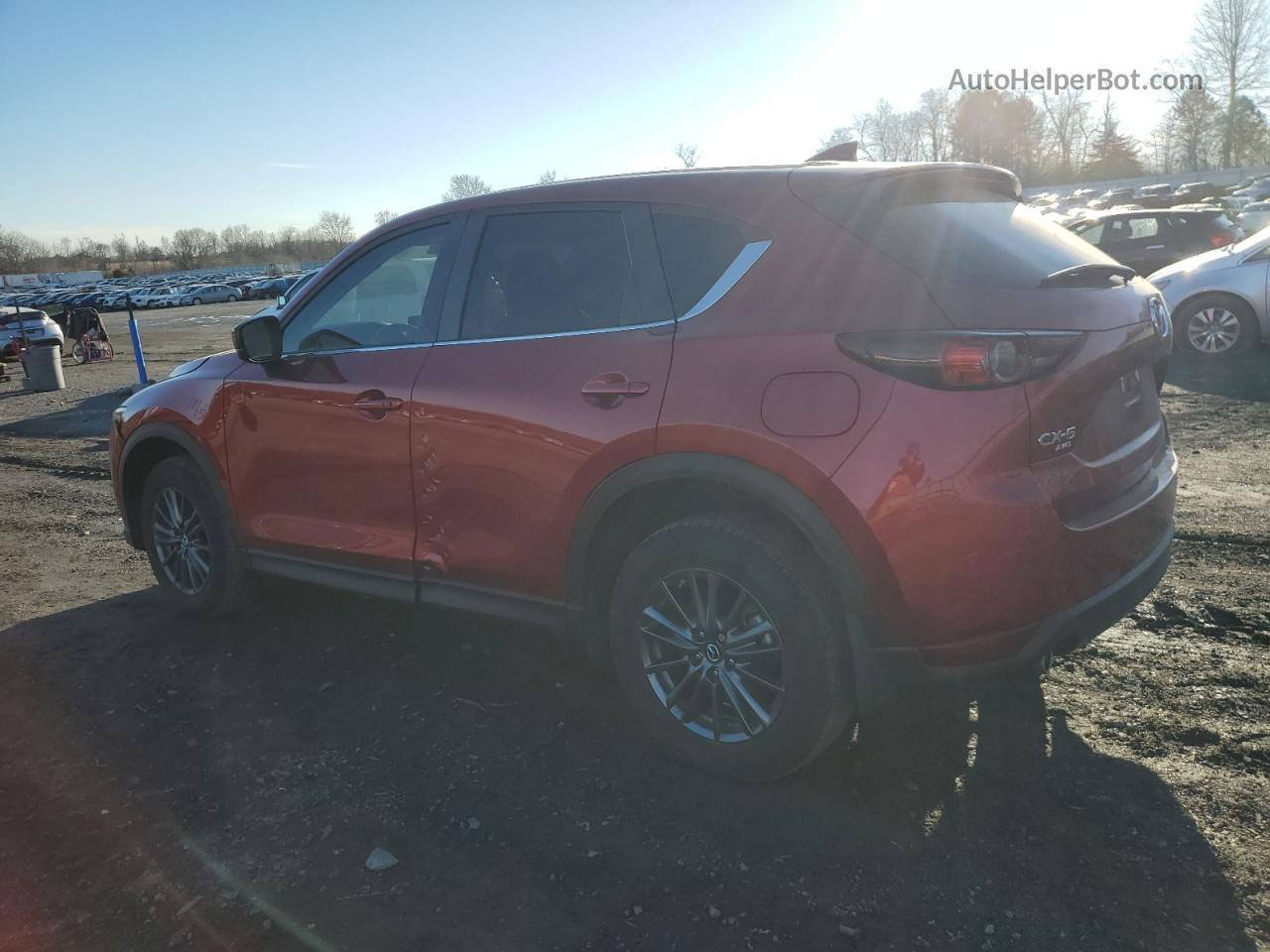 2021 Mazda Cx-5 Touring Red vin: JM3KFBCM5M0415944