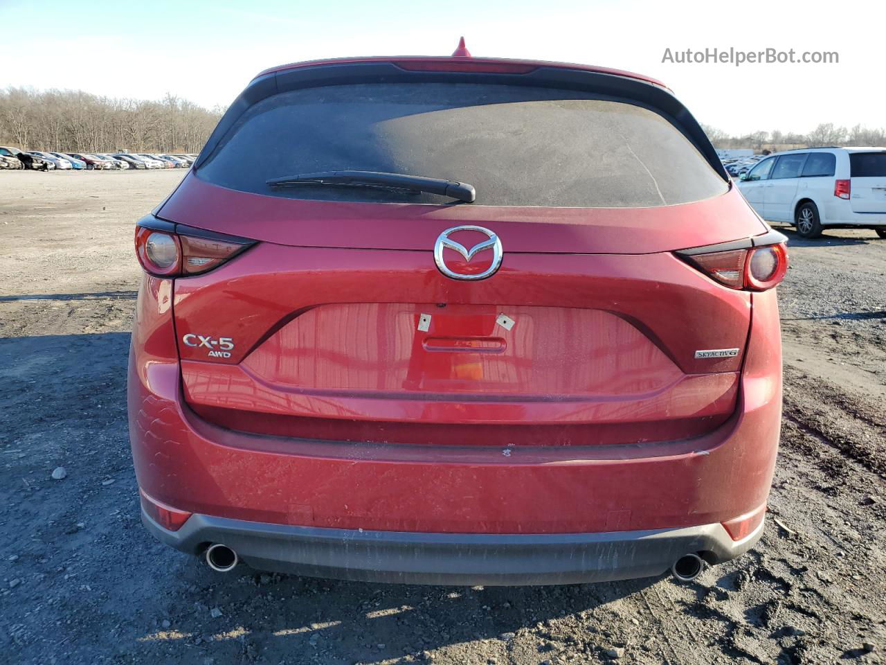 2021 Mazda Cx-5 Touring Red vin: JM3KFBCM5M0415944