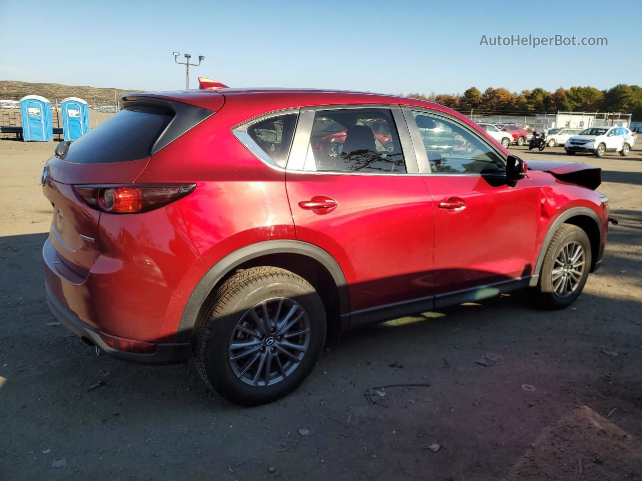 2021 Mazda Cx-5 Touring Red vin: JM3KFBCM5M0449947