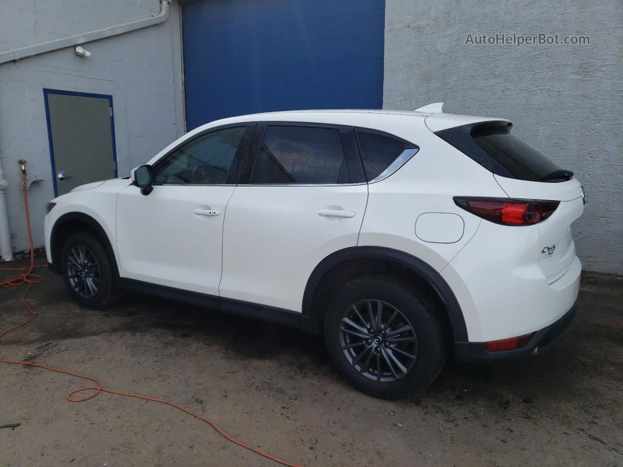 2021 Mazda Cx-5 Touring White vin: JM3KFBCM5M1307639