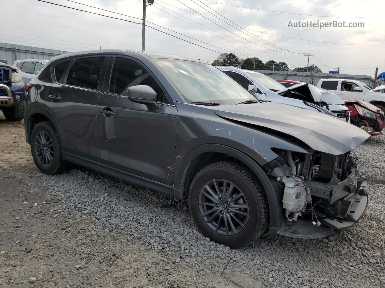 2019 Mazda Cx-5 Touring Charcoal vin: JM3KFBCM6K0673810