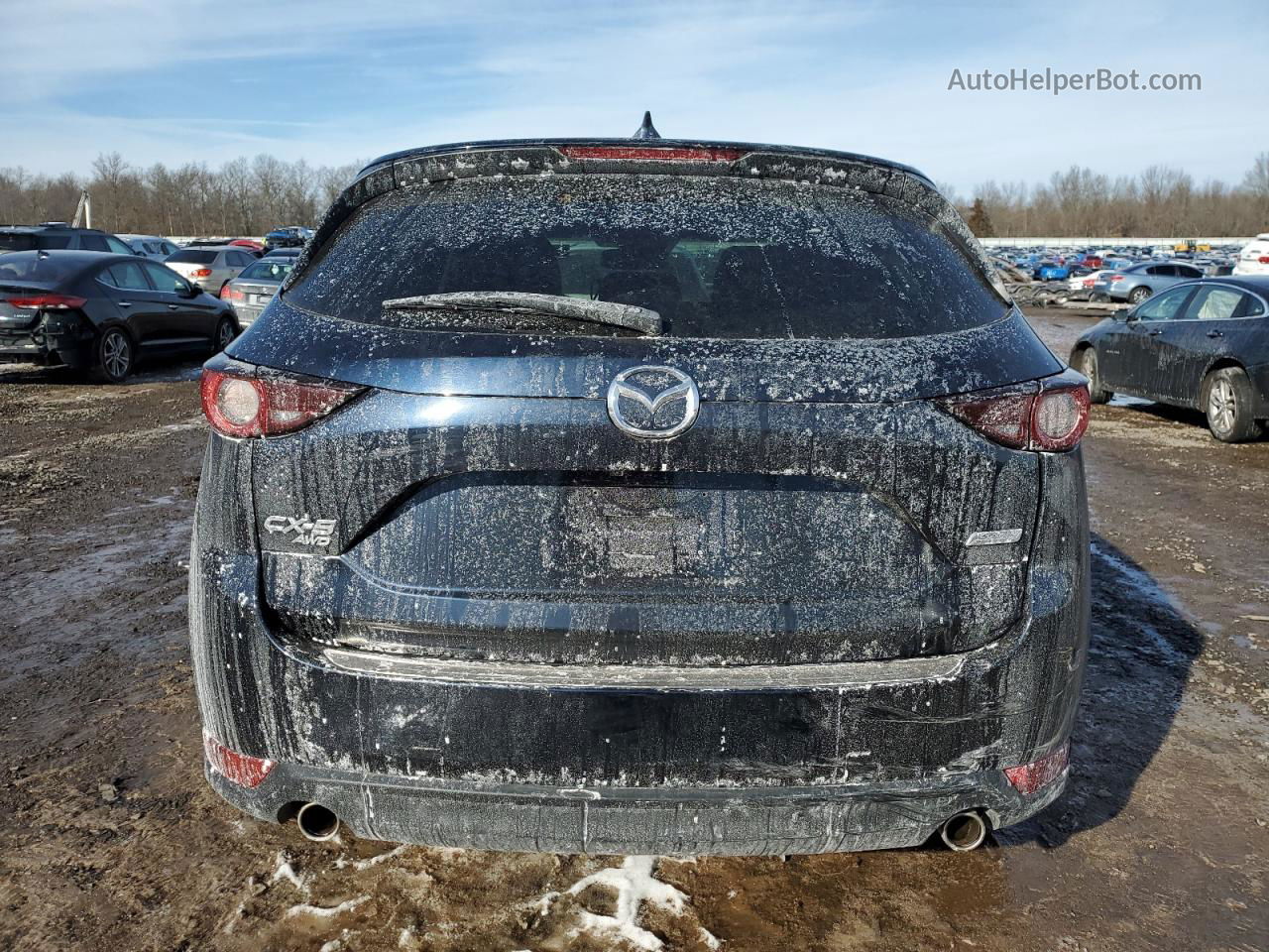 2019 Mazda Cx-5 Touring Blue vin: JM3KFBCM6K0696178