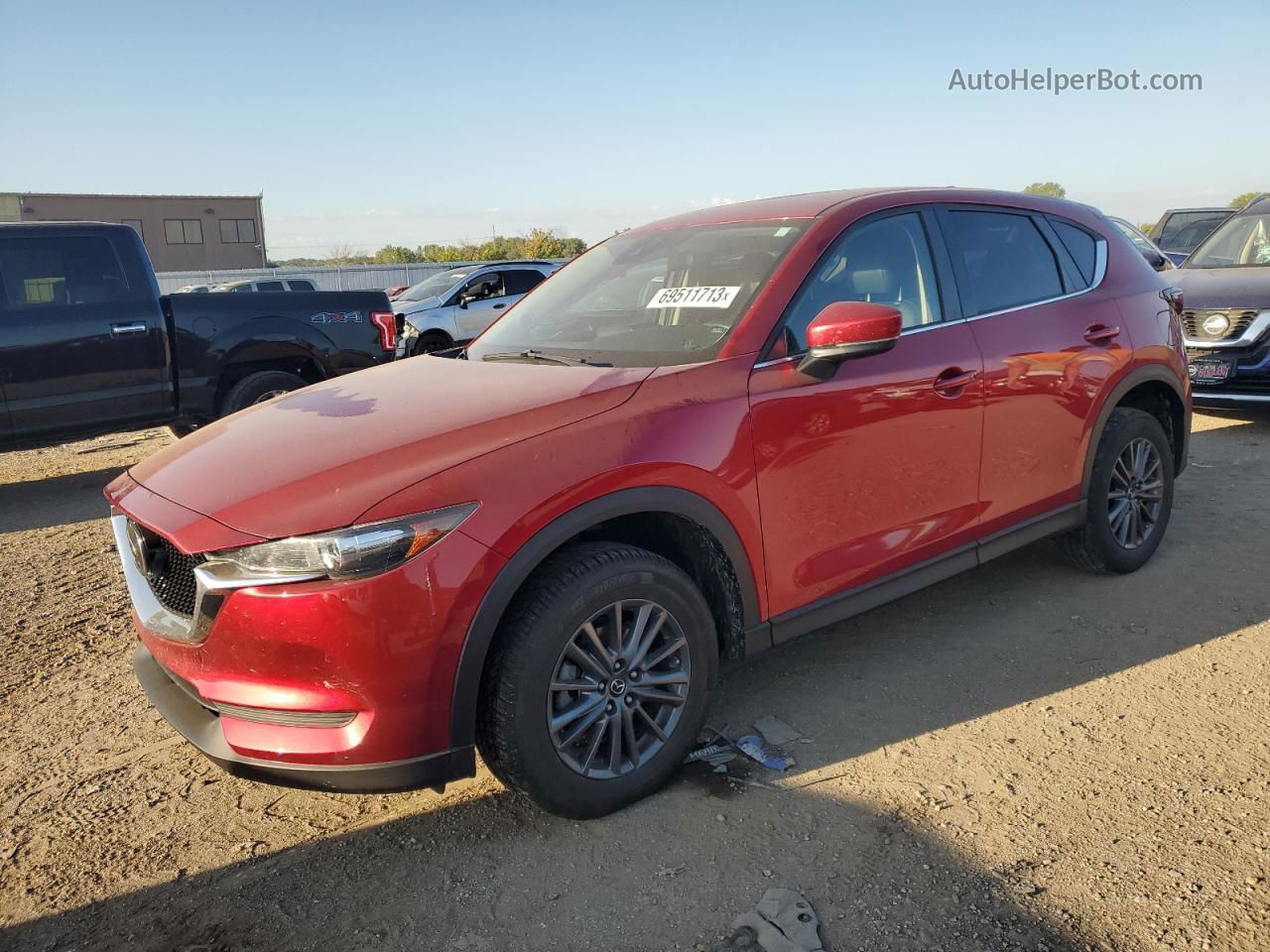 2019 Mazda Cx-5 Touring Красный vin: JM3KFBCM6K1530026