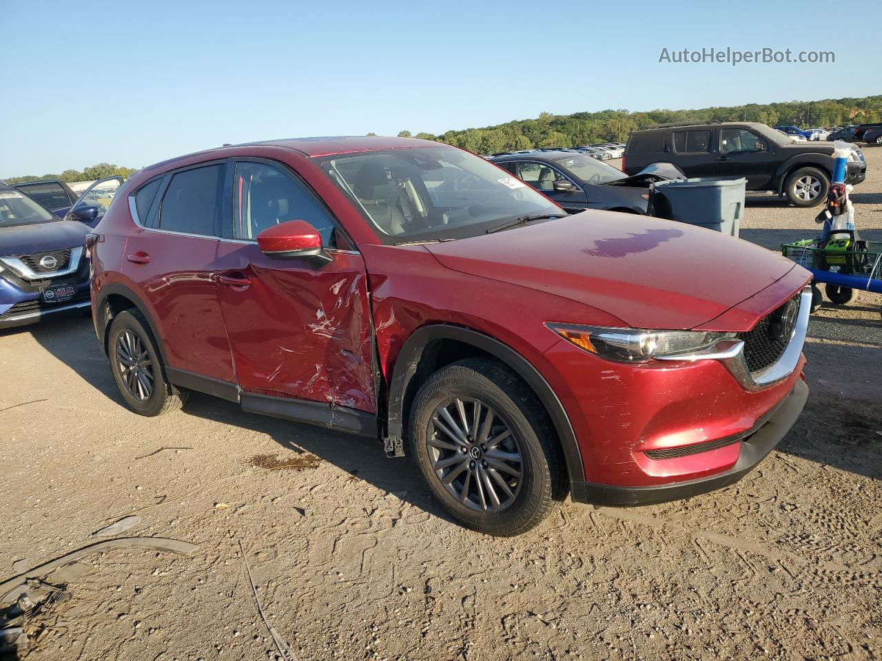 2019 Mazda Cx-5 Touring Красный vin: JM3KFBCM6K1530026
