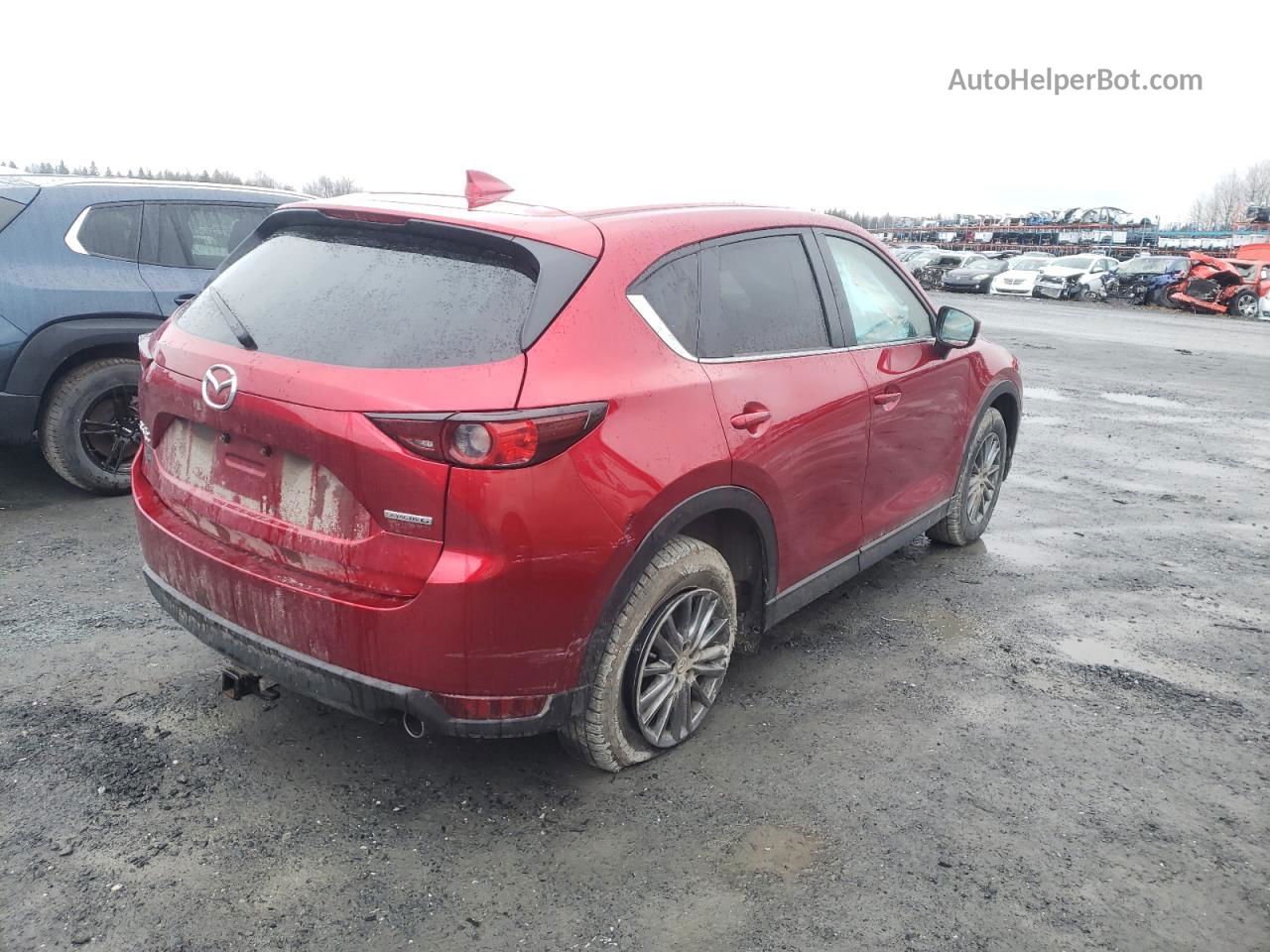 2021 Mazda Cx-5 Touring Red vin: JM3KFBCM6M0113532