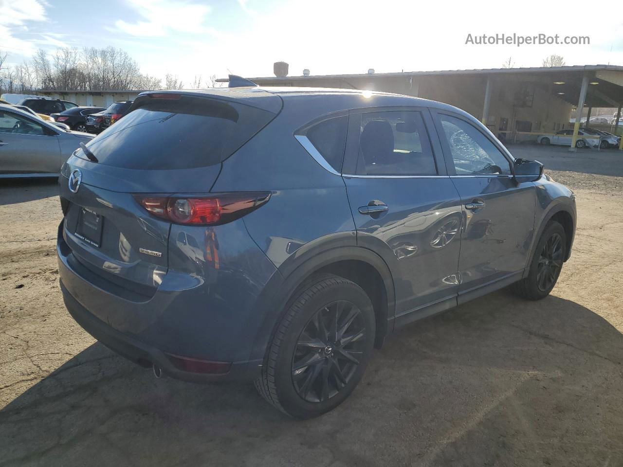 2021 Mazda Cx-5 Touring Gray vin: JM3KFBCM6M0414091