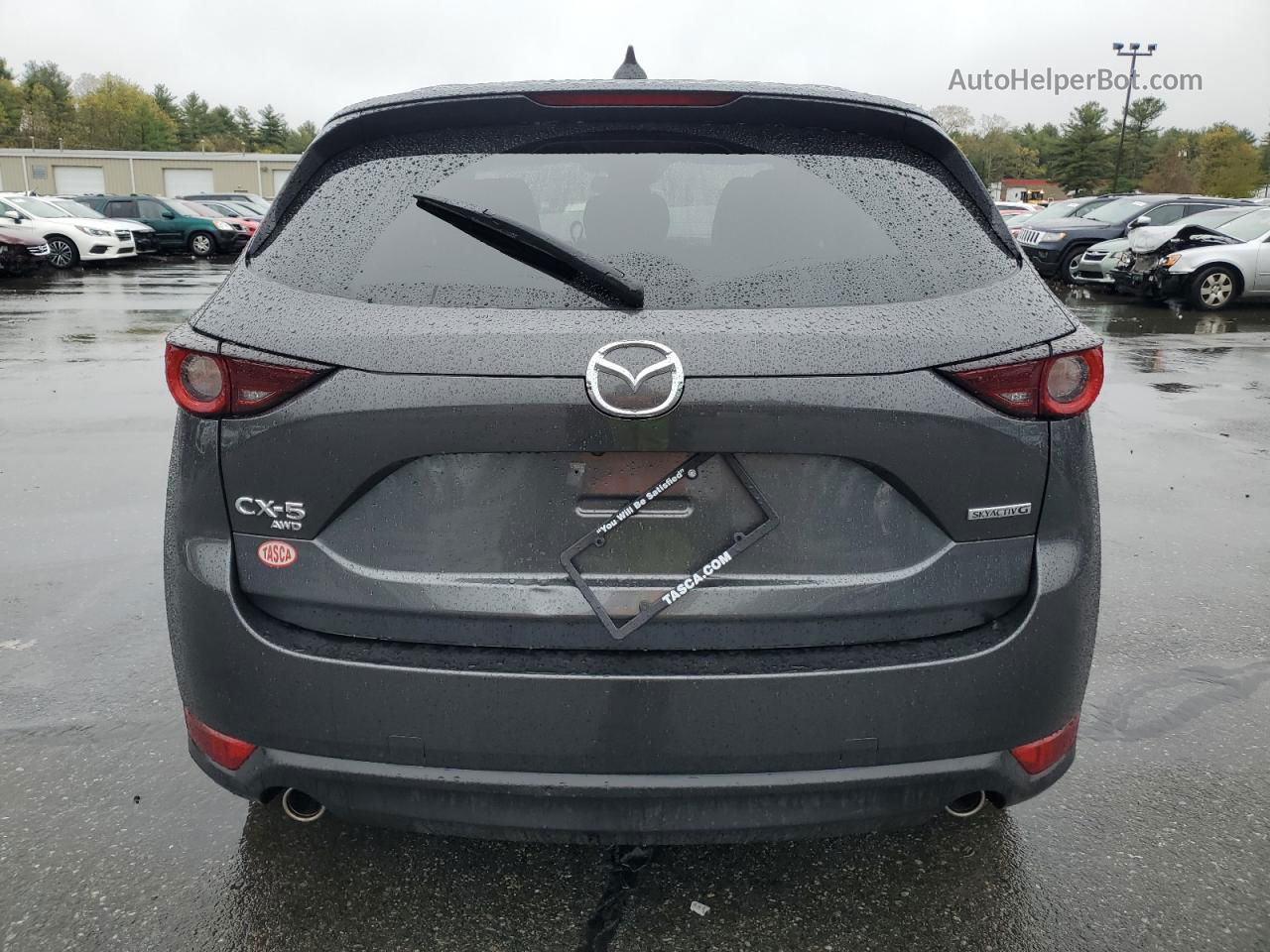 2021 Mazda Cx-5 Touring Gray vin: JM3KFBCM6M0444529