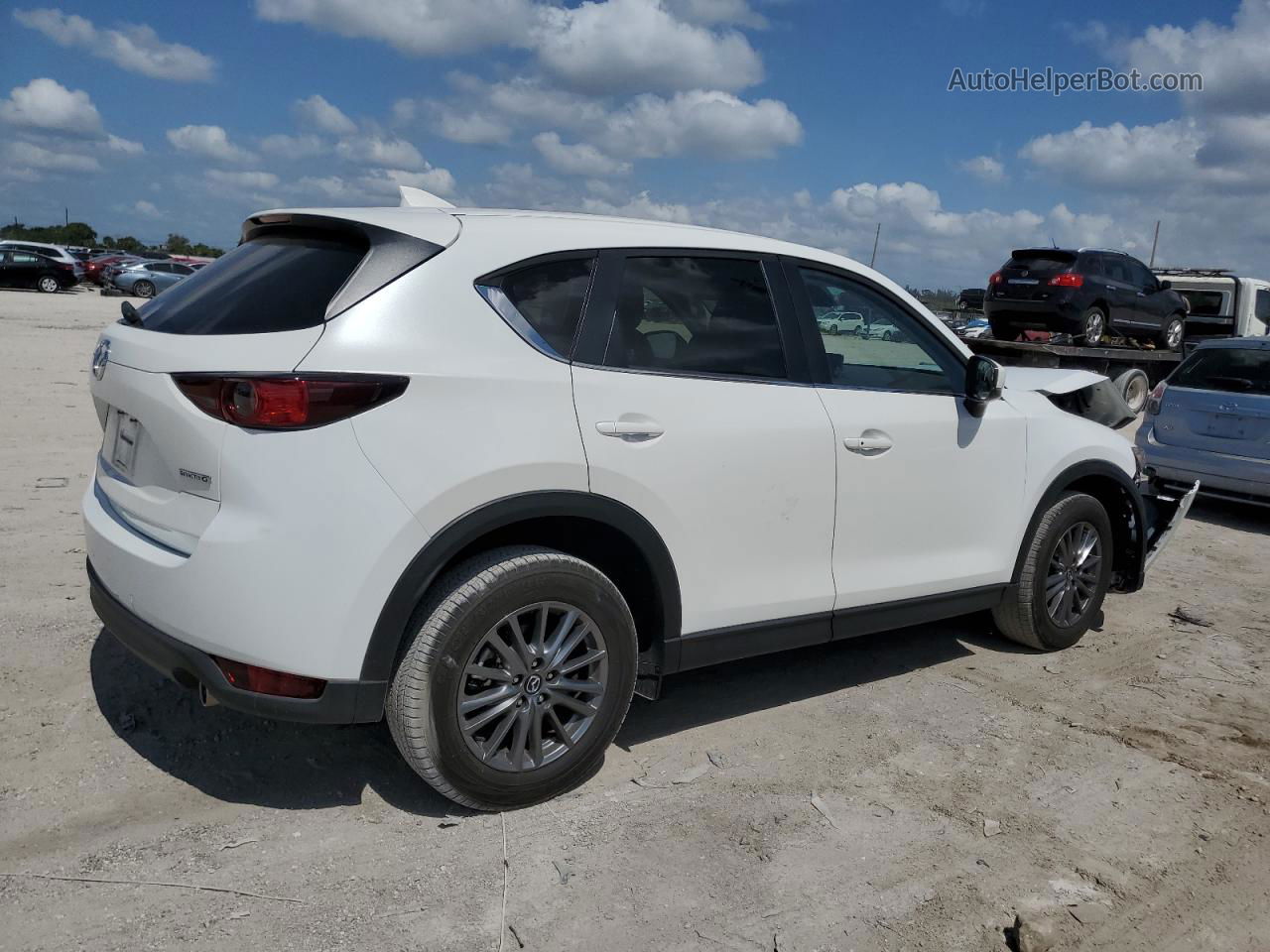 2021 Mazda Cx-5 Touring Белый vin: JM3KFBCM6M0451576