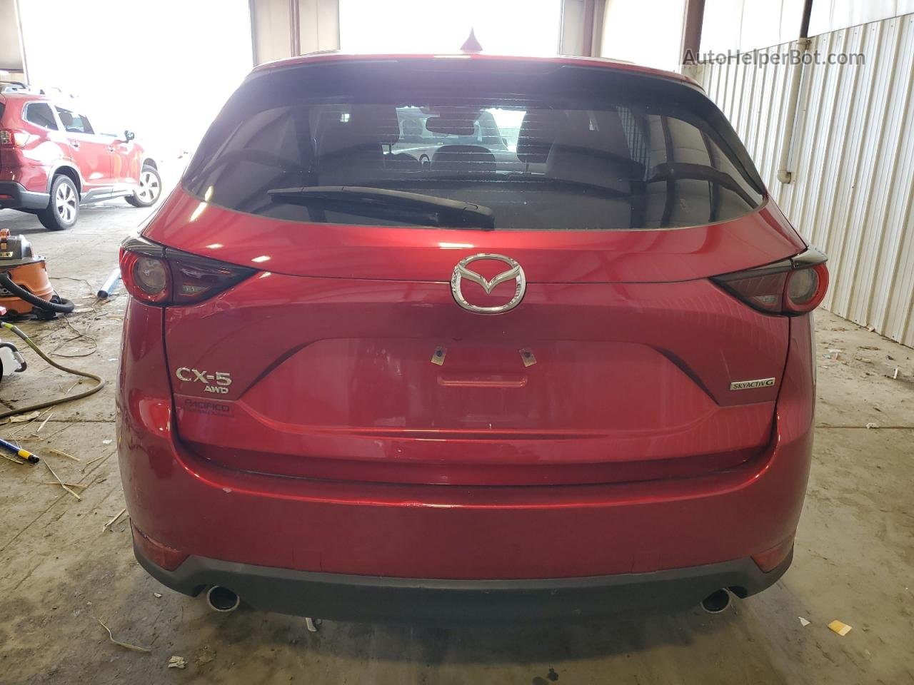2021 Mazda Cx-5 Touring Красный vin: JM3KFBCM6M1381586