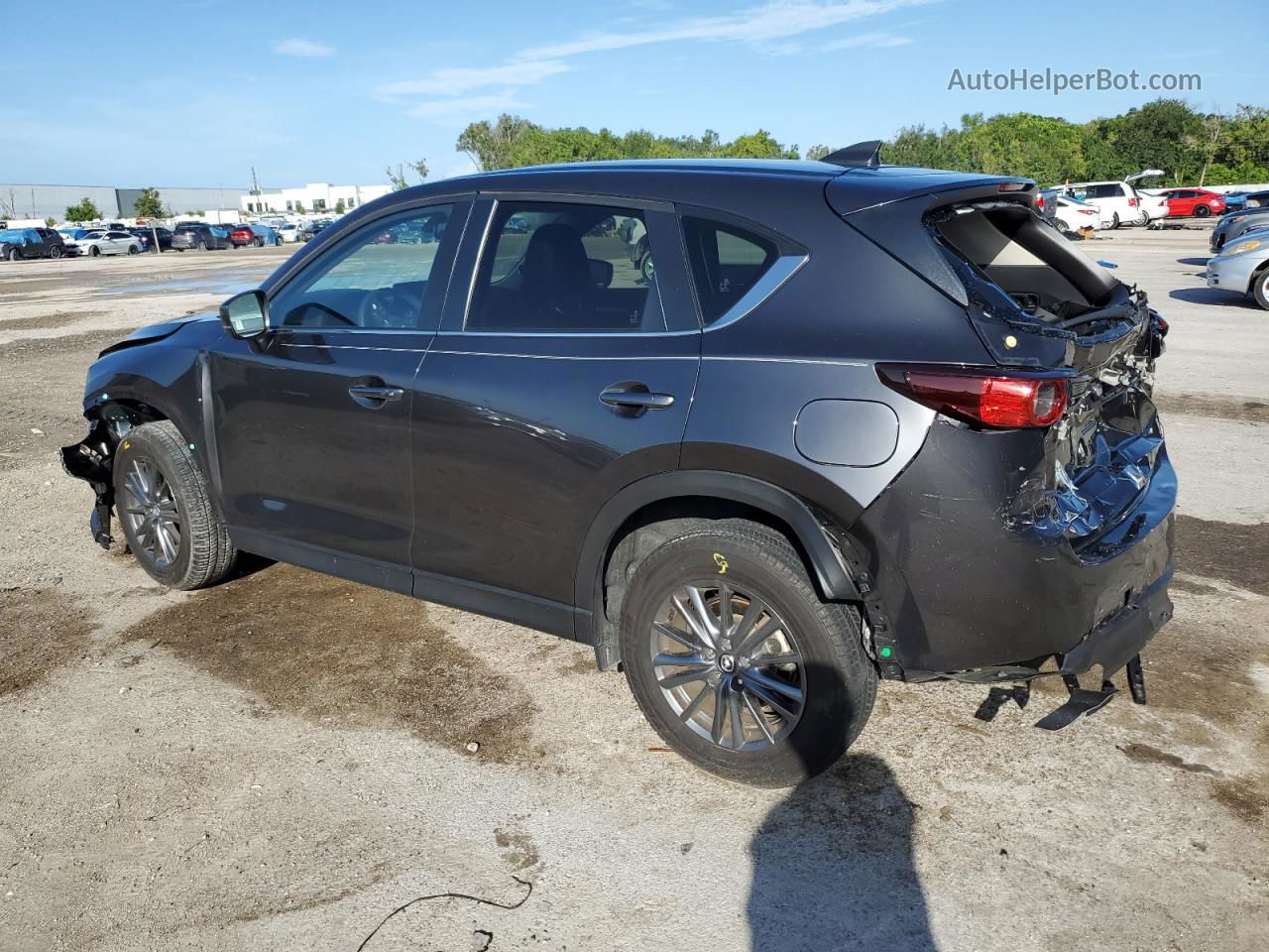 2021 Mazda Cx-5 Touring Gray vin: JM3KFBCM6M1429510