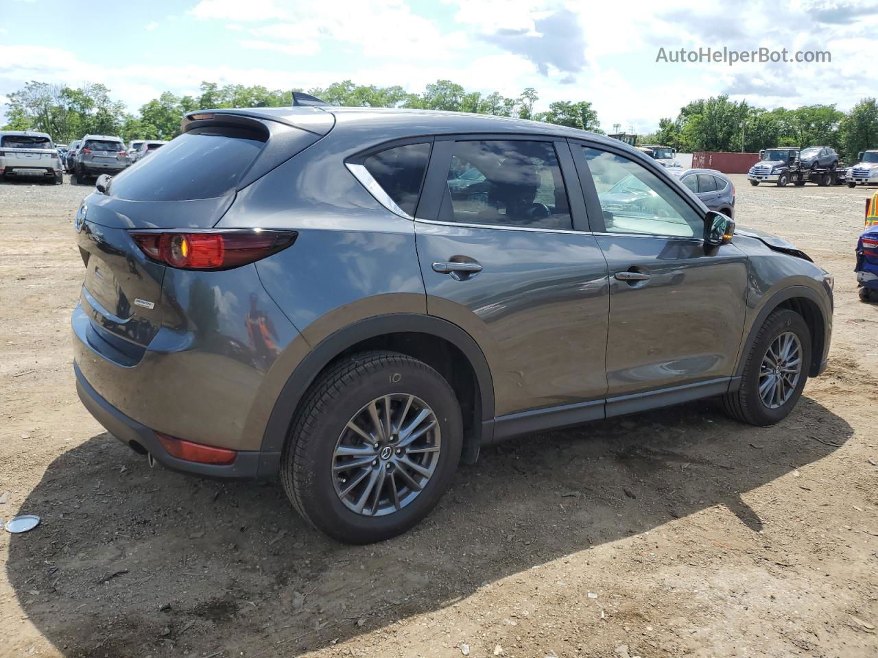 2019 Mazda Cx-5 Touring Gray vin: JM3KFBCM7K0639102