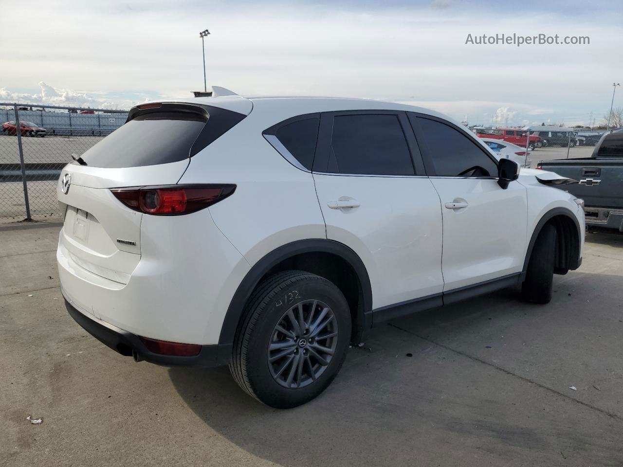 2021 Mazda Cx-5 Touring Белый vin: JM3KFBCM7M0349977