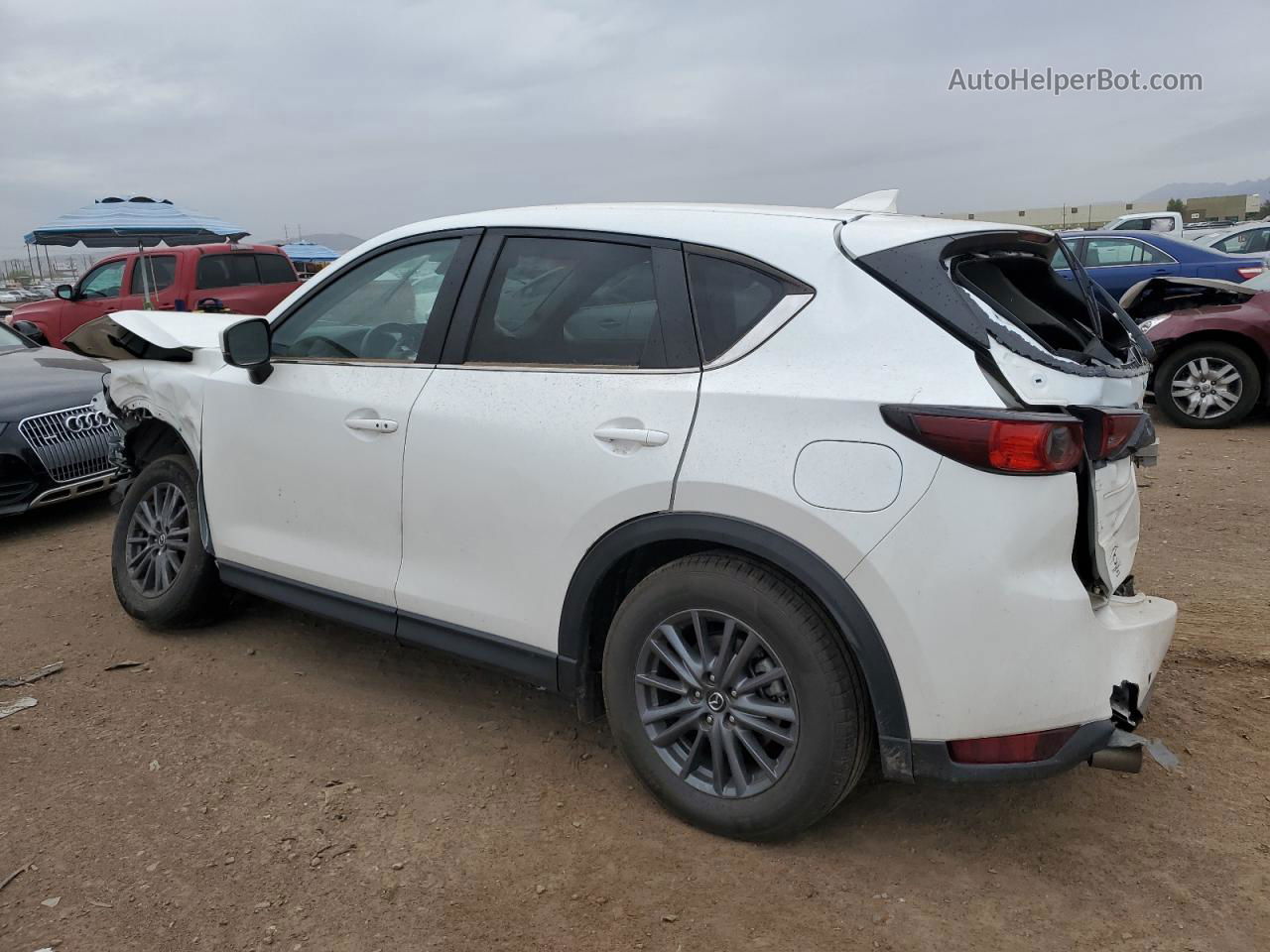 2021 Mazda Cx-5 Touring Белый vin: JM3KFBCM7M0356752