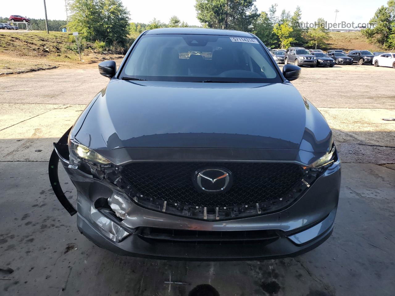 2021 Mazda Cx-5 Touring Gray vin: JM3KFBCM7M0448475