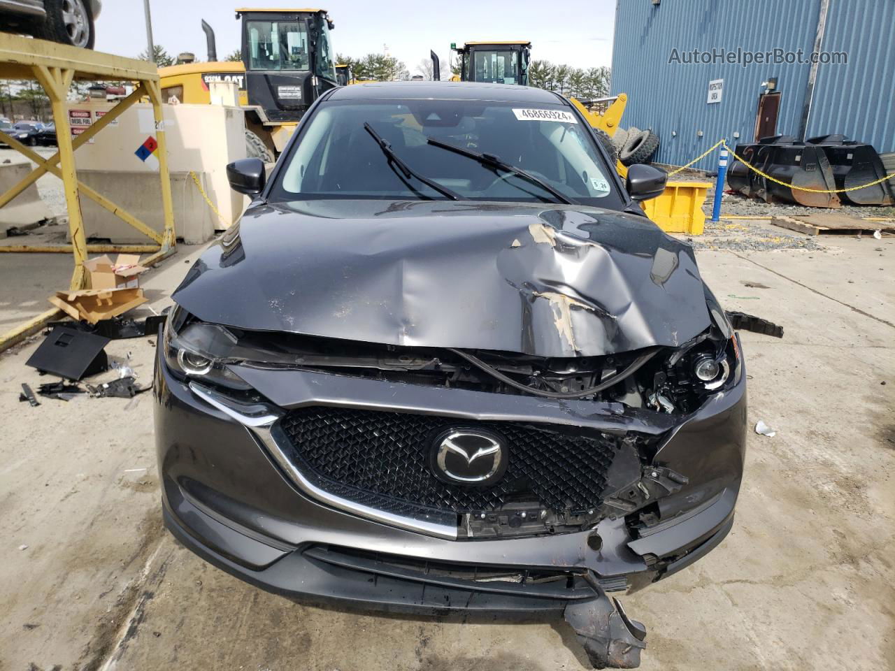 2019 Mazda Cx-5 Touring Charcoal vin: JM3KFBCM8K0596129