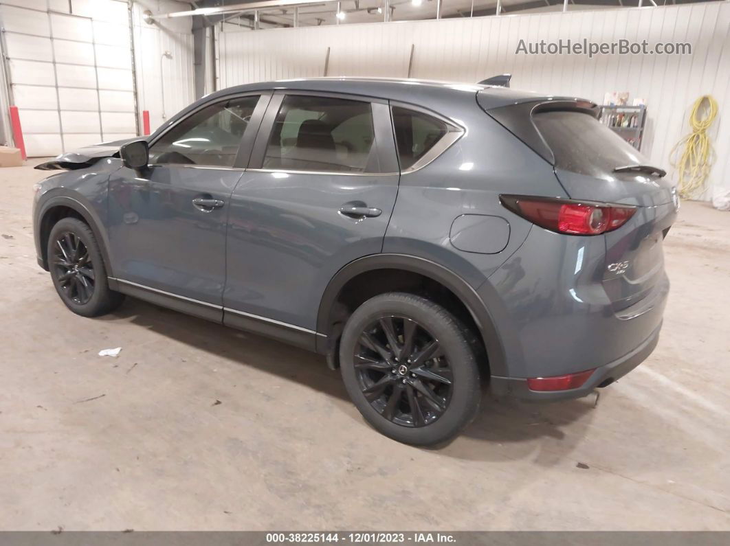 2021 Mazda Cx-5 Carbon Edition Blue vin: JM3KFBCM8M0315000