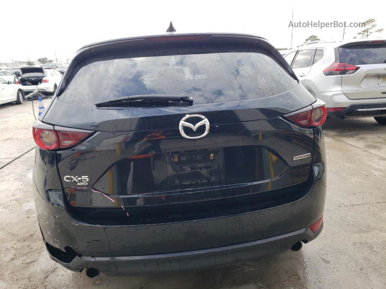 2021 Mazda Cx-5 Touring Черный vin: JM3KFBCM8M0340222