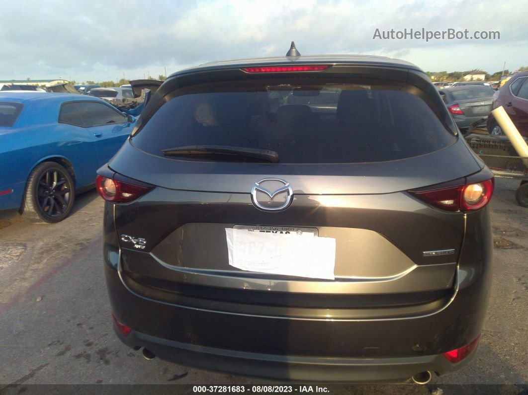 2021 Mazda Cx-5 Touring Gray vin: JM3KFBCM8M0457413