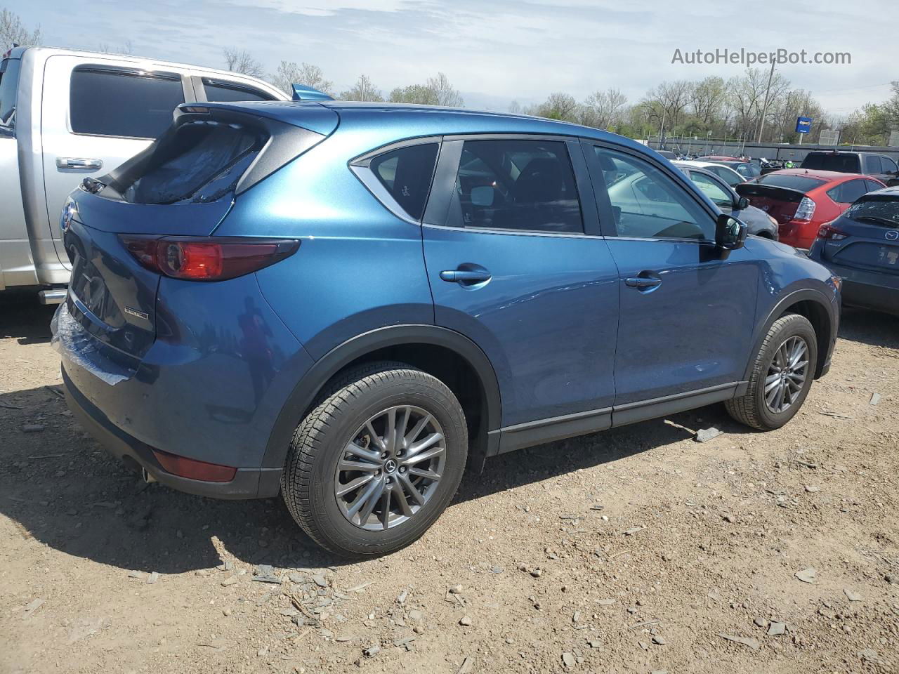 2021 Mazda Cx-5 Touring Синий vin: JM3KFBCM8M0472350