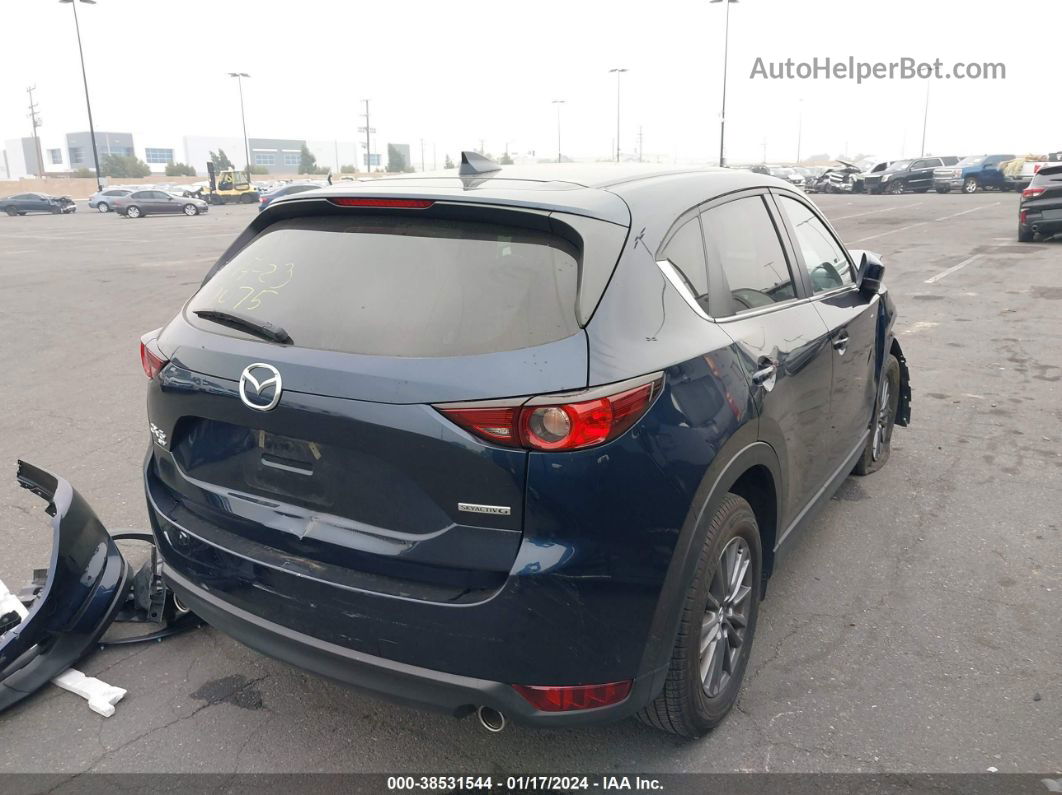 2021 Mazda Cx-5 Touring Blue vin: JM3KFBCM8M0498351