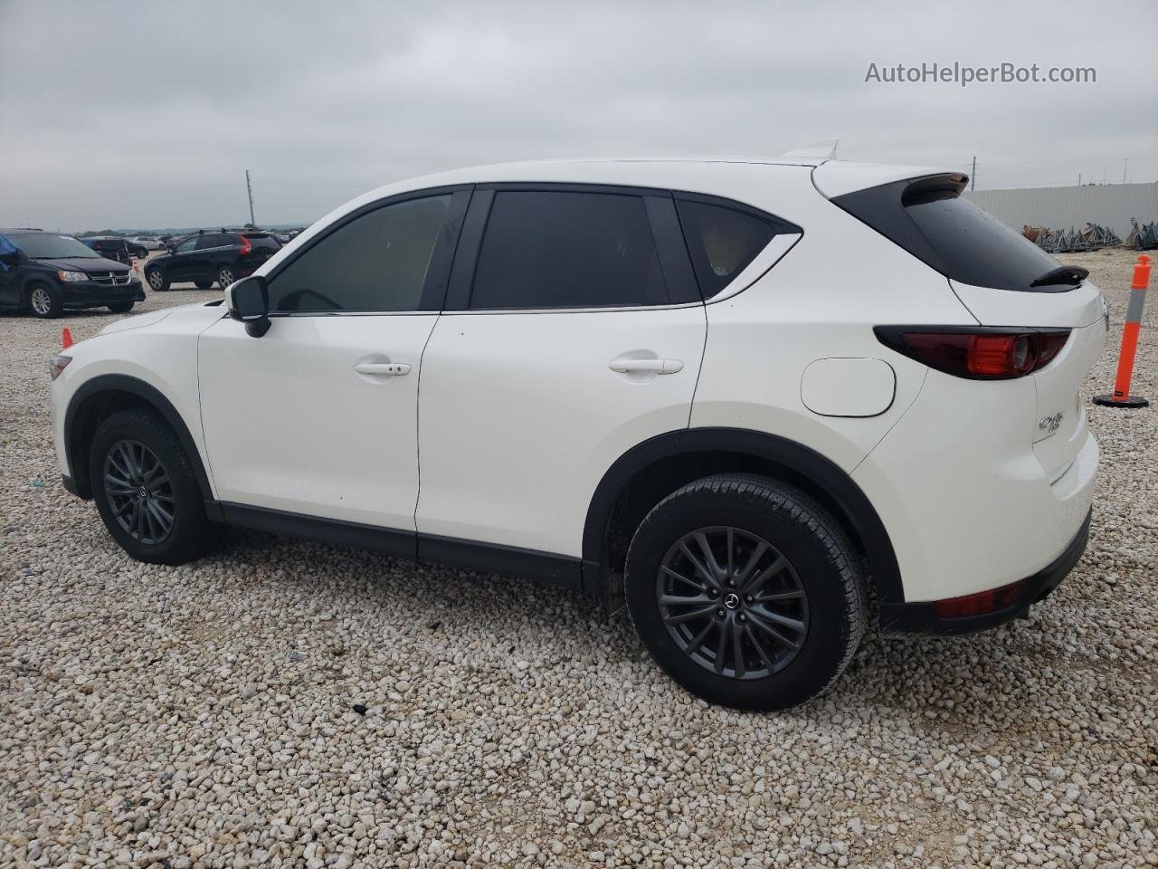 2021 Mazda Cx-5 Touring White vin: JM3KFBCM8M0498480