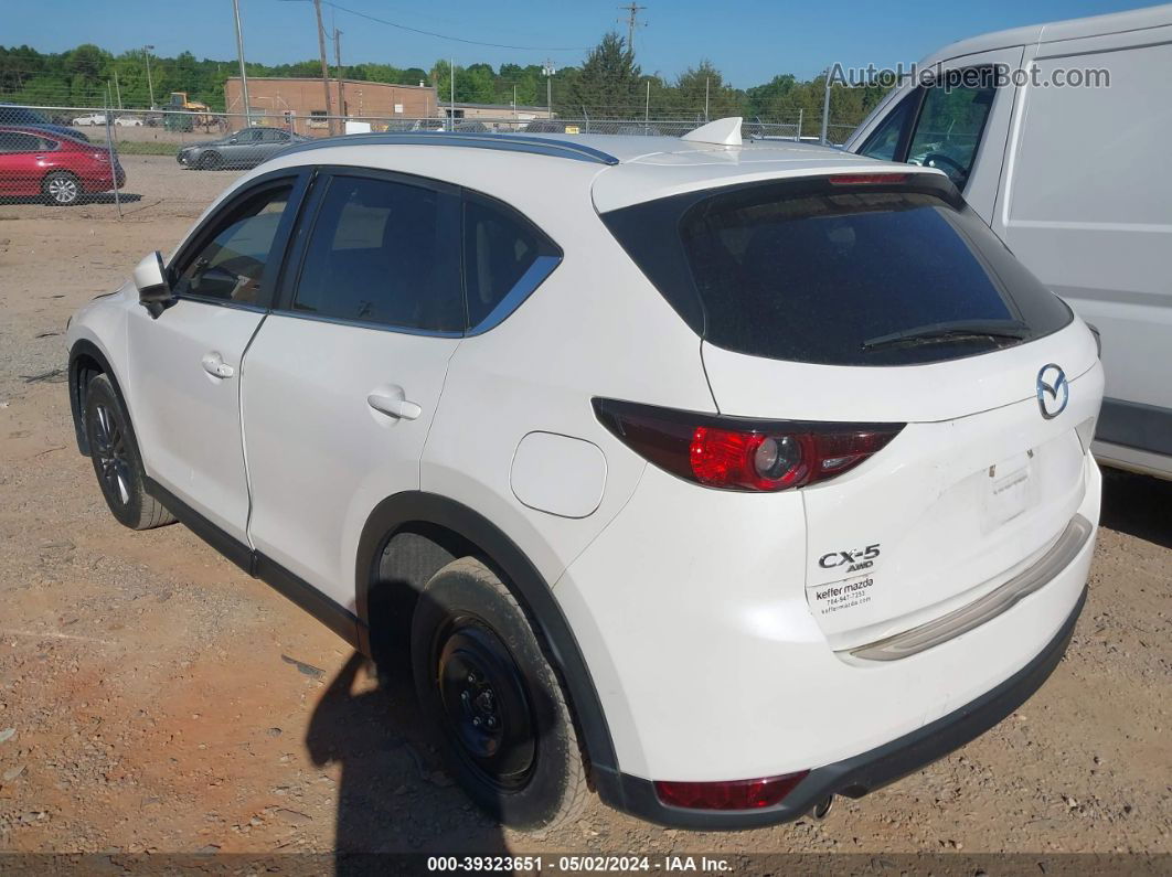 2021 Mazda Cx-5 Touring White vin: JM3KFBCM8M1309384