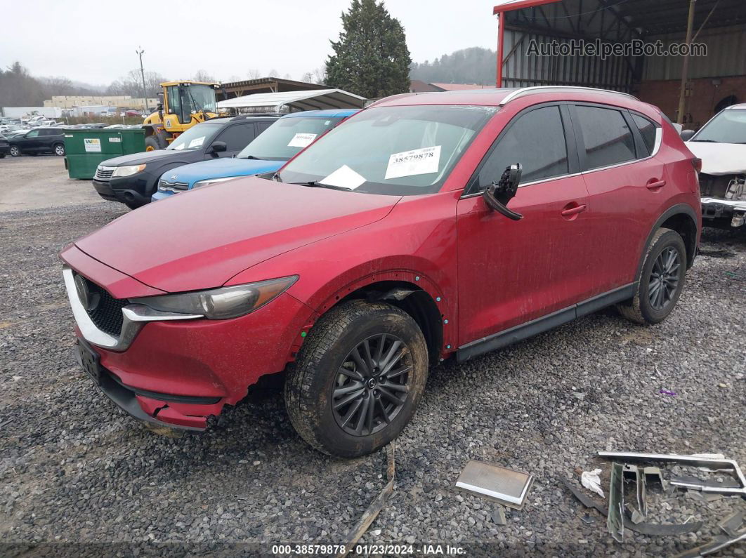 2021 Mazda Cx-5 Touring Burgundy vin: JM3KFBCM8M1436037