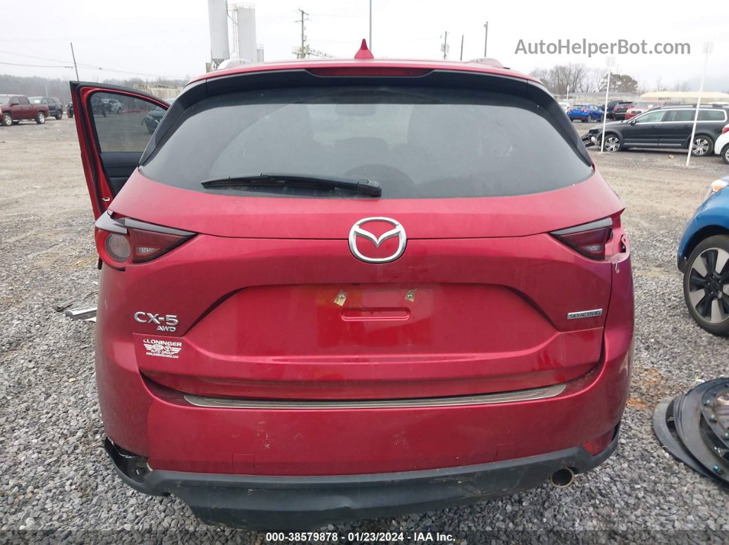 2021 Mazda Cx-5 Touring Burgundy vin: JM3KFBCM8M1436037