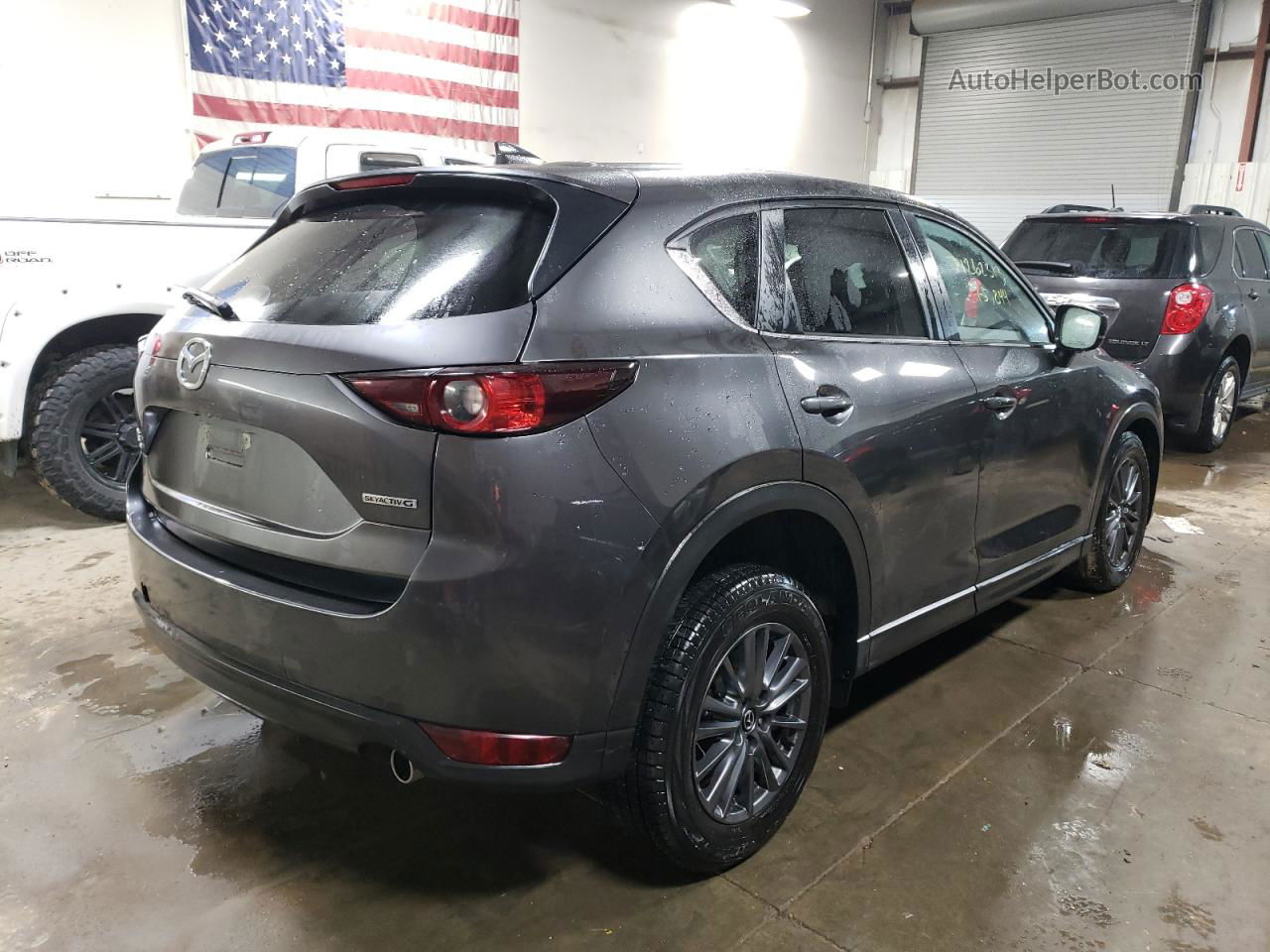 2021 Mazda Cx-5 Touring Gray vin: JM3KFBCM8M1493080