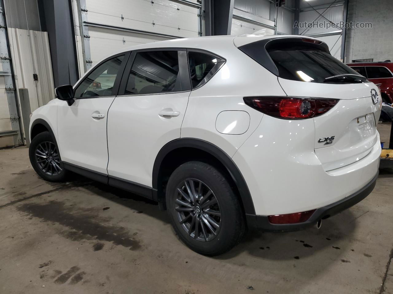 2019 Mazda Cx-5 Touring White vin: JM3KFBCM9K0614086